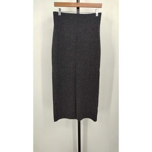 Quince Dark Gray cashmere Skirt